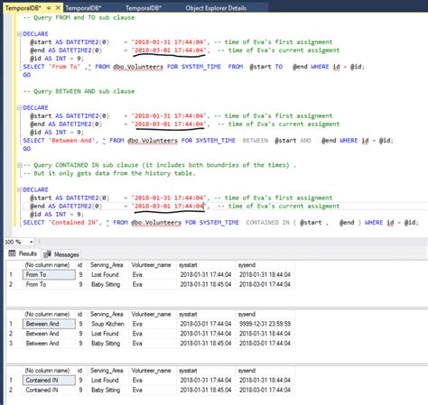 historyselect|sql server query temporal table.